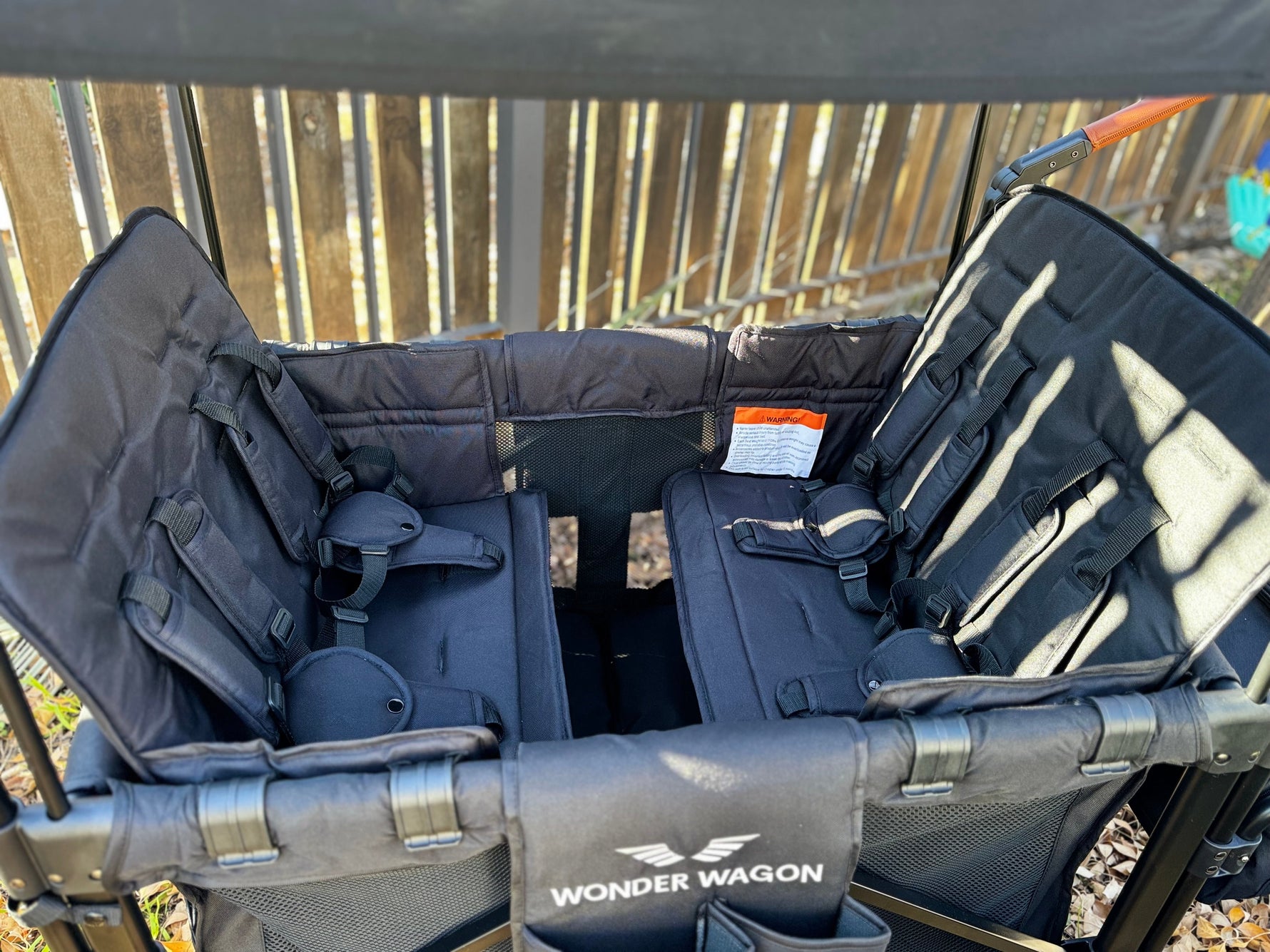 Wonder Wagon X Series Quad Certified Second-Hand — folded flat for storage